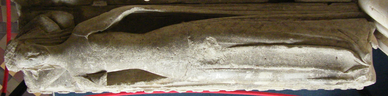 Ingham - Holy Trinity Roger de Bois 1300 and wife Margaret 1315 effigy 1380